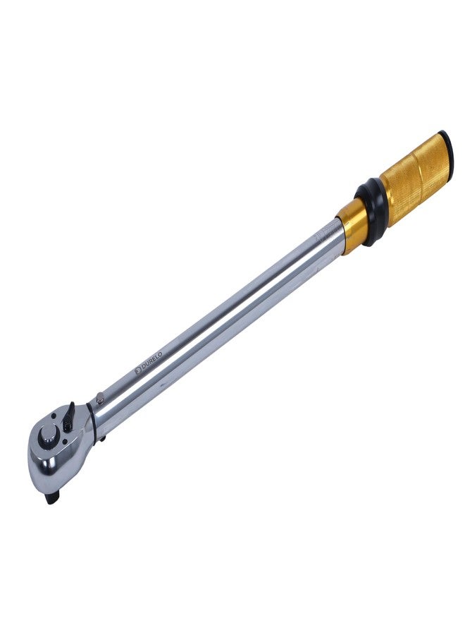 DURELO TORQUE WRENCH PRESET CLICK TYPE 1/2" Sq.Dr. 50~350NM / 37~258 Lb. Ft. | DTW12/350R - Image 1